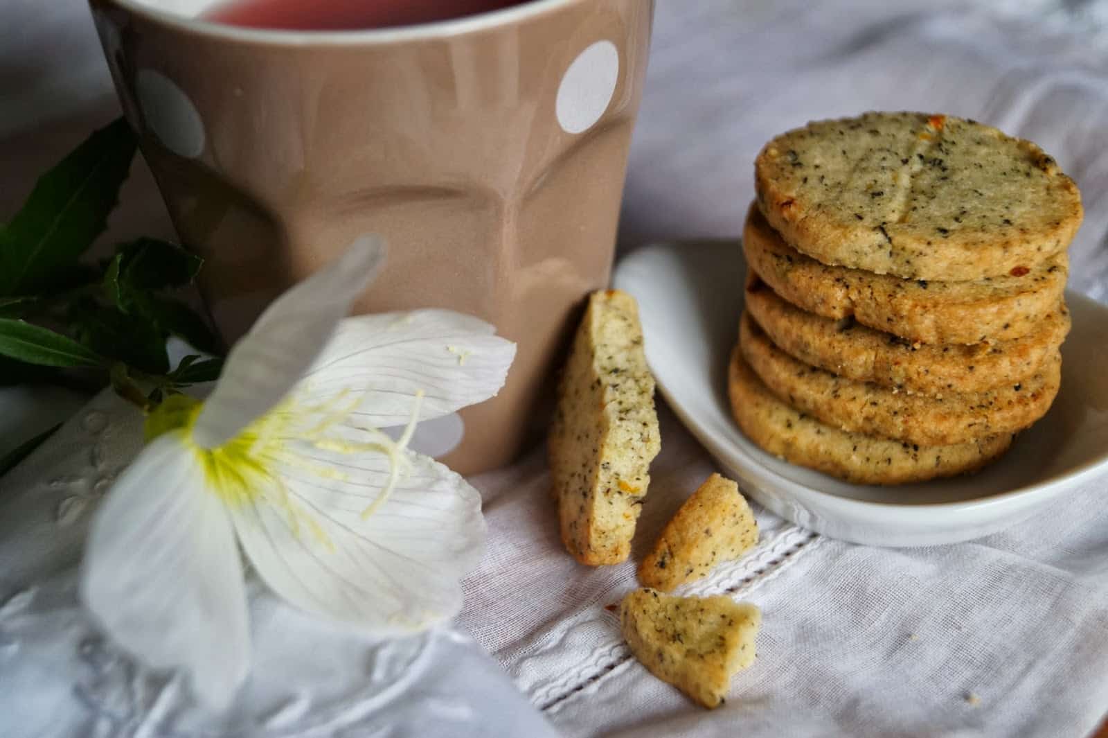 Sablés au thé et au citron