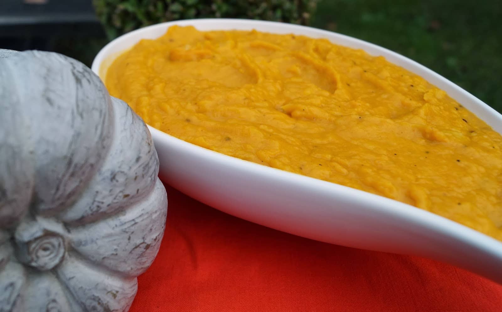 Purée de potiron et patate douce