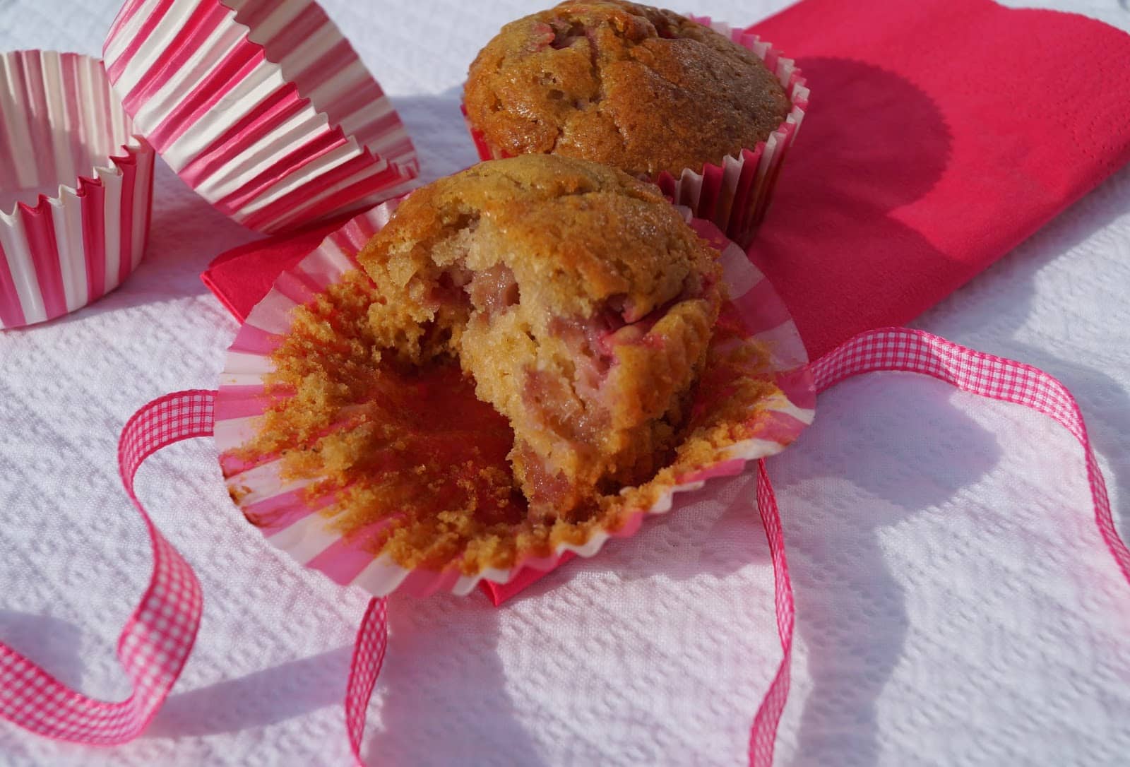 Muffins fraise-citron