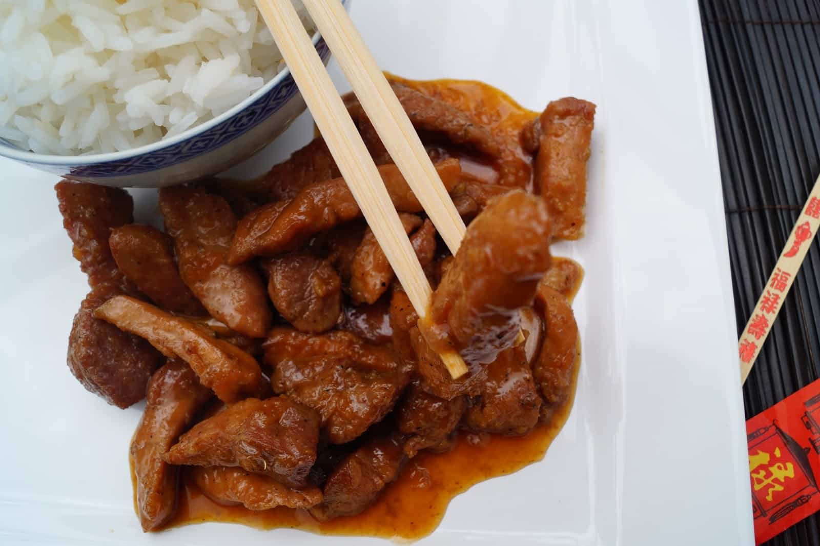 Porc au caramel