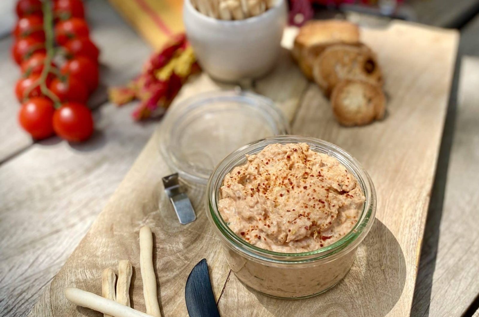 Tartinade de thon à la tomate