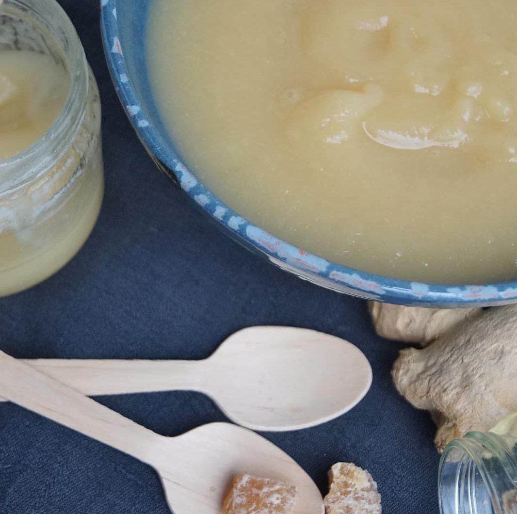 Compote pomme-poire-gingembre