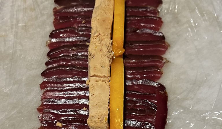 Magret, foie gras et mangue