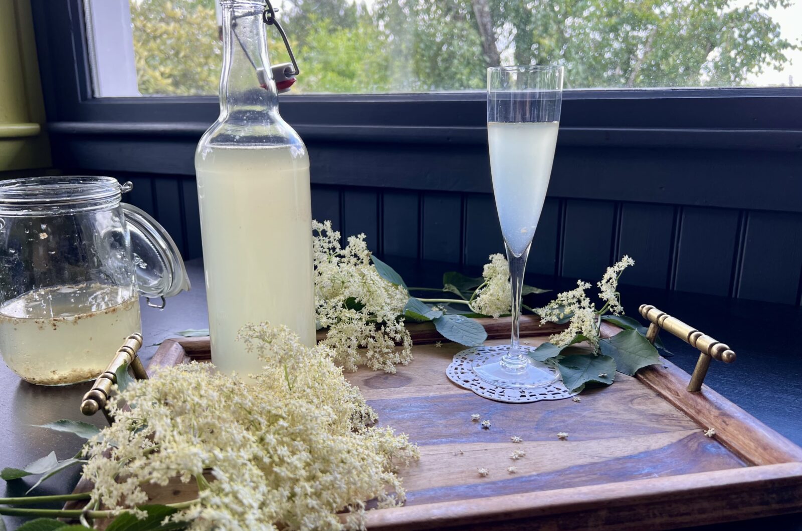 Champagne des fées (limonade de sureau)